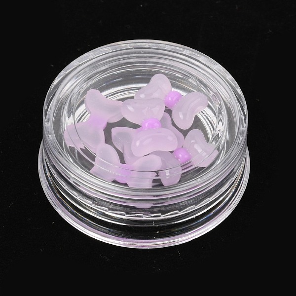 

PandaHall Plastic Cabochons Nail, Nail Art Decoration Accessories for Women, Bowknot, Plum, 12x8.5x3.8mm Plastic Others Purple