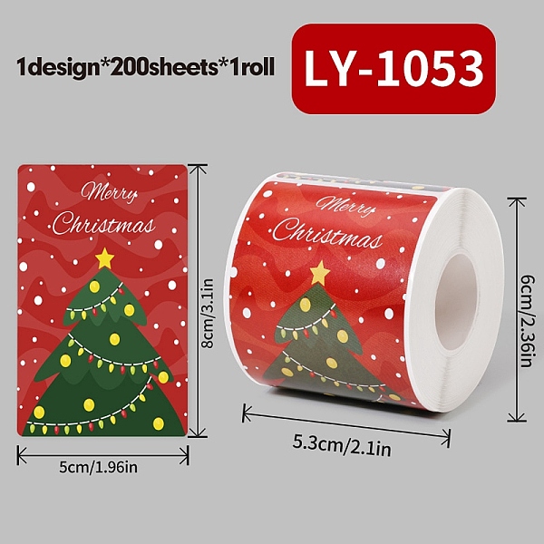 200Pcs Christmas Th… - image