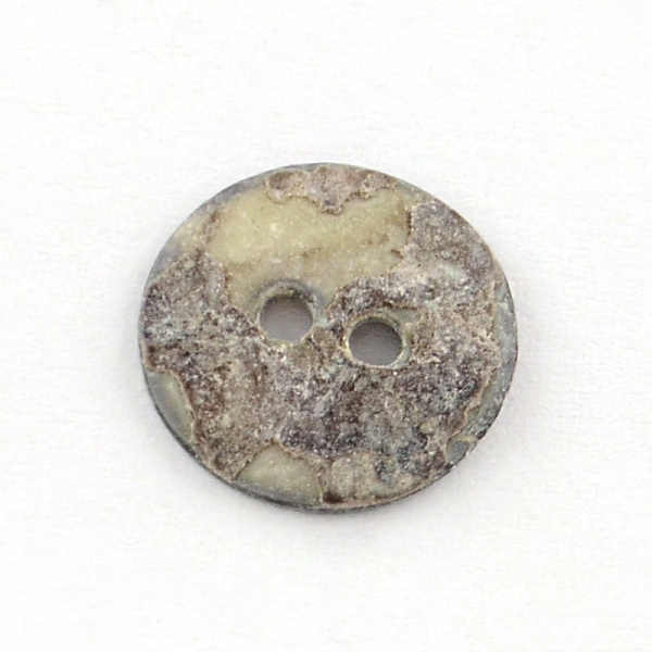 2-Hole Flat Round Sea Shell Buttons