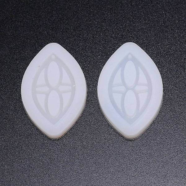 

PandaHall DIY Pendant Silicone Molds, for Earring Makings, Resin Casting Molds, For UV Resin, Epoxy Resin Jewelry Making, Horse Eye, White...