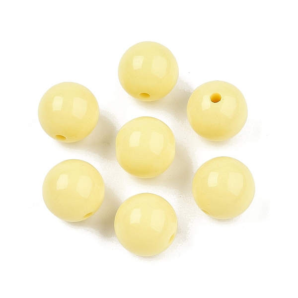 Opaque Acrylic Beads - image