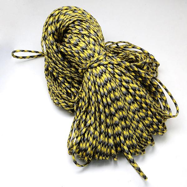 

PandaHall 7 Inner Cores Polyester & Spandex Cord Ropes, for Rope Bracelets Making, Yellow, 4mm, about 109.36 yards(100m)/bundle...