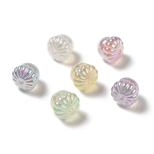 

PandaHall UV Plating Rainbow Iridescent Acrylic Beads, Acorn, Mixed Color, 14.5x15.5mm, Hole: 3mm Acrylic Food Multicolor