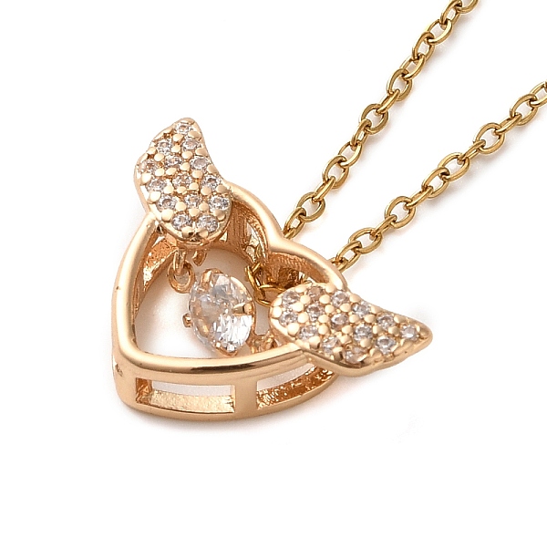 Brass Pave Clear Cu… - image