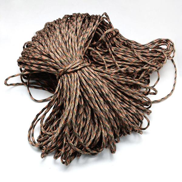 

PandaHall 7 Inner Cores Polyester & Spandex Cord Ropes, for Rope Bracelets Making, Sienna, 4mm, about 109.36 yards(100m)/bundle..., Brown