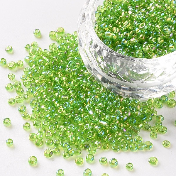 (Repacking Service Available) Round Glass Seed Beads
