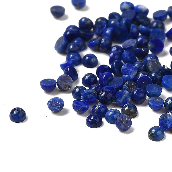 Natural Lapis Lazuli Dome/Half Round Cabochons