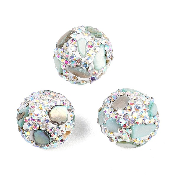 Perles de strass en pâte polymère manuelles