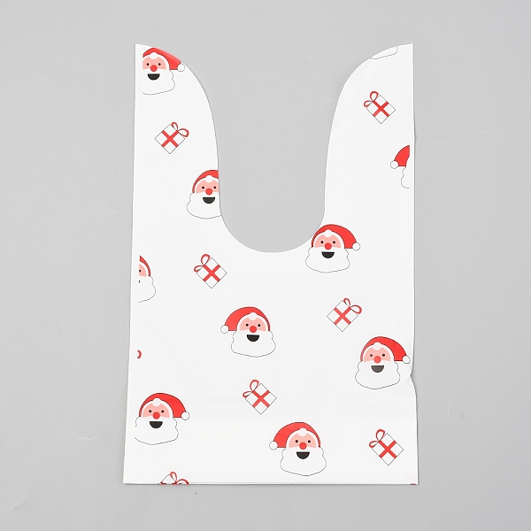 

PandaHall Christmas Theme Plastic Bag, for Christmas Party Sweets Snack Gift Ornaments, Santa Claus Pattern, 22x13cm, 50pcs/Bag Plastic...
