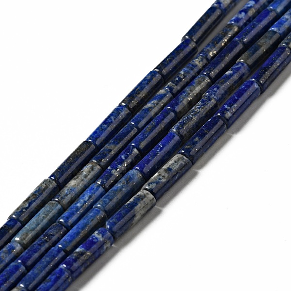 

PandaHall Natural Lapis Lazuli Beads Strands, Column, 13.5~14x4mm, Hole: 1.4mm, about 29pcs/strand, 15.63''(39.7cm) Lapis Lazuli Column