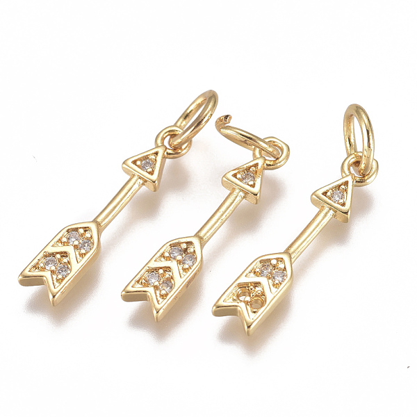 Brass Micro Pave Cu… - image