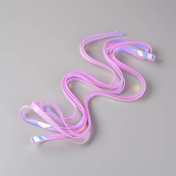 

PandaHall PVC Bag Handles, for Bag Straps Replacement Accessories, Pink, 500x1.2x0.25cm Plastic Pink