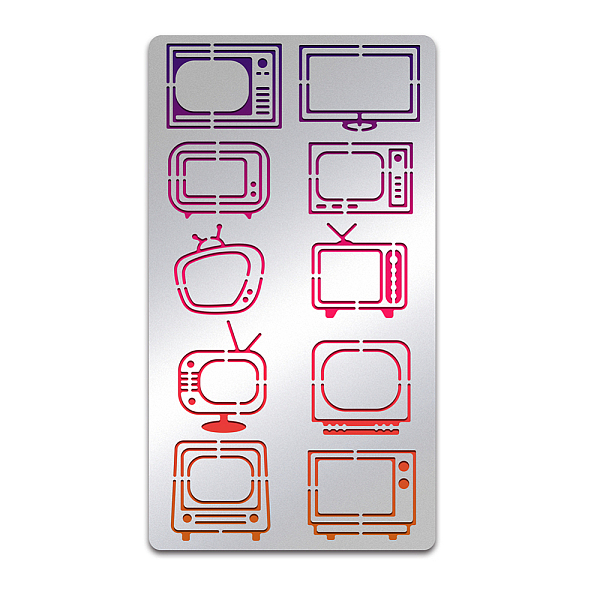 

PandaHall Stainless Steel Cutting Dies Stencils, for DIY Scrapbooking/Photo Album, Decorative Embossing DIY Paper Card, Matte Stainless...