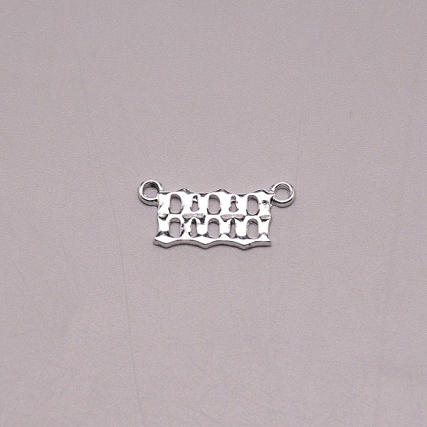 

PandaHall Alloy Pendants, Number, Num.8, 10.5x24x1.5mm, Hole: 2mm Alloy Number