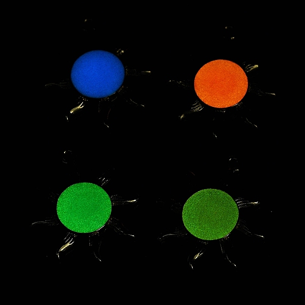 

PandaHall Luminous Brass Enamel Pendants, Glow in the Dark, Real 18K Gold Plated, Sun Charm, Mixed Color, 22.5x20x3mm, Hole: 1.4mm..., Multicolor