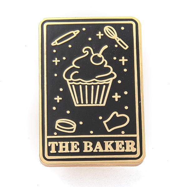 Cake Alloy Enamel Pin Brooch