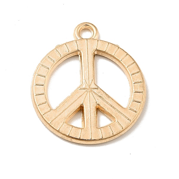 

PandaHall Rainbow Color Alloy Enamel Pendants, Flat Round with Peace Sign Charms, Light Gold, Colorful, 20.5x17.5x1.5mm, Hole: 1.6mm...