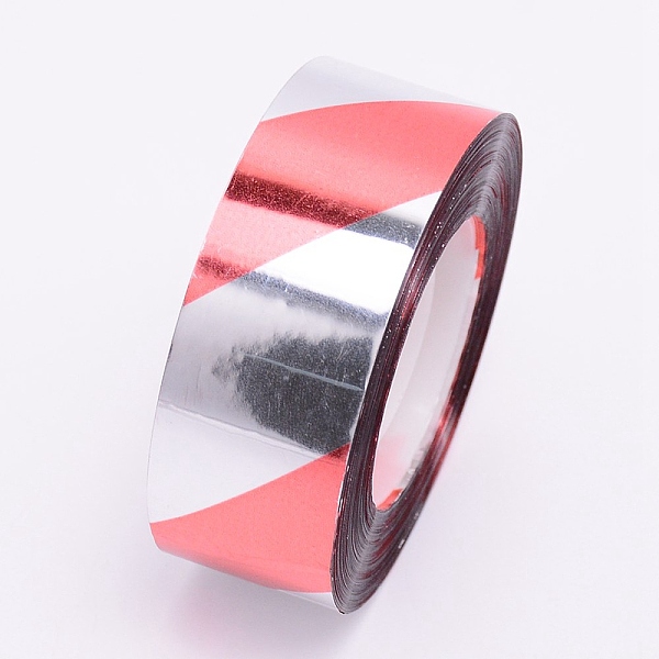 

PandaHall Scare Tape Ribbon, Double Sided Repellent Tape for Scaring Birds Away, Red, 1 inch(24mm), about 25yards/roll(22.86m/roll)...