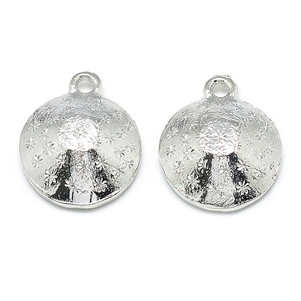 

PandaHall Alloy Pendant Rhinestone Settings, Flat Round, Platinum, Fit for 12mm Rhinestone, 17x14x4.5mm, Hole: 2mm Alloy Flat Round