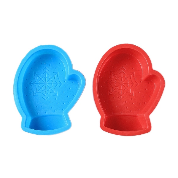 

PandaHall Glove DIY Food Grade Silicone Mold, Cake Molds (Random Color is not Necessarily The Color of the Picture), Random Color..., Multicolor