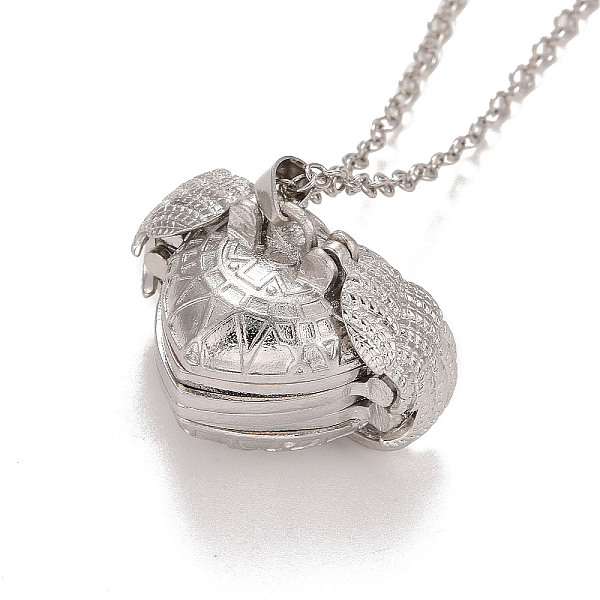 

PandaHall Heart Expanding Photo Locket Pendant Necklace for Women Men, 4 Family Photo Locket Alloy Necklace, Platinum, 24.21 inch(61.5cm)...