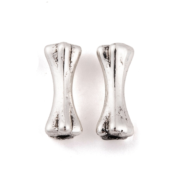 

PandaHall Antique Silver Alloy Tibetan Beads, Lead Free & Cadmium Free, Hole Beads, Dog Bone, Antique Silver, 10x4x4mm, Hole: 1mm...