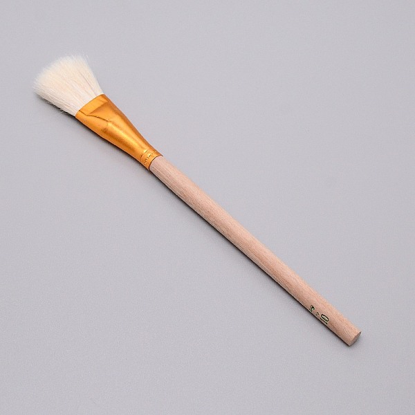 

PandaHall Wooden Paint Brush, with Wool, Clay Tool, BurlyWood, 19.7x1.85x1.1cm Wood Others Orange
