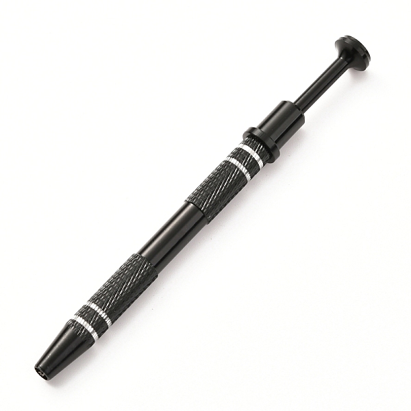 

PandaHall Aluminum Four Claw Picker, Gemstone Bead and Diamond Pickup Tool, Grabber Tool, Black, 12.5x1.19cm Aluminum Black