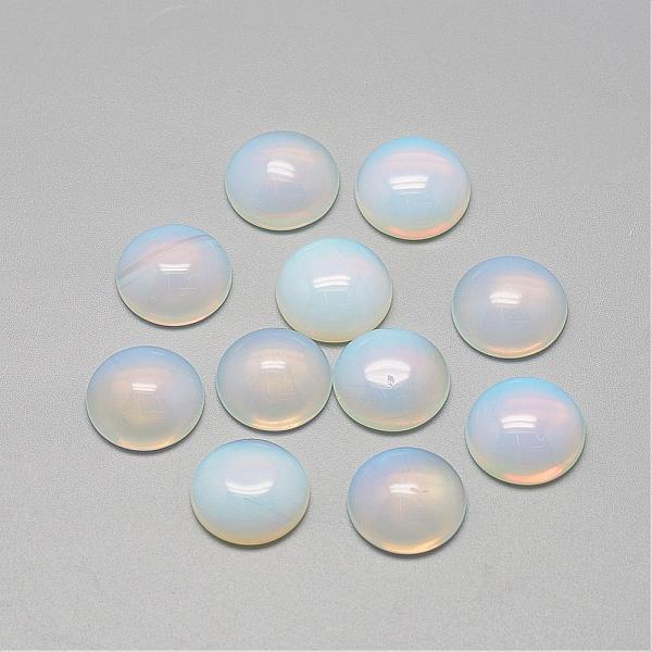 

PandaHall Opalite Cabochons, Half Round/Dome, 8x4mm Opalite Half Round