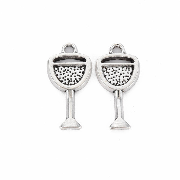

PandaHall Tibetan Style Alloy Pendants, Cadmium Free & Lead Free, Cup, Antique Silver, 19.5x9.5x1.5mm, Hole: 1.5mm, about 1800pcs/1000g...
