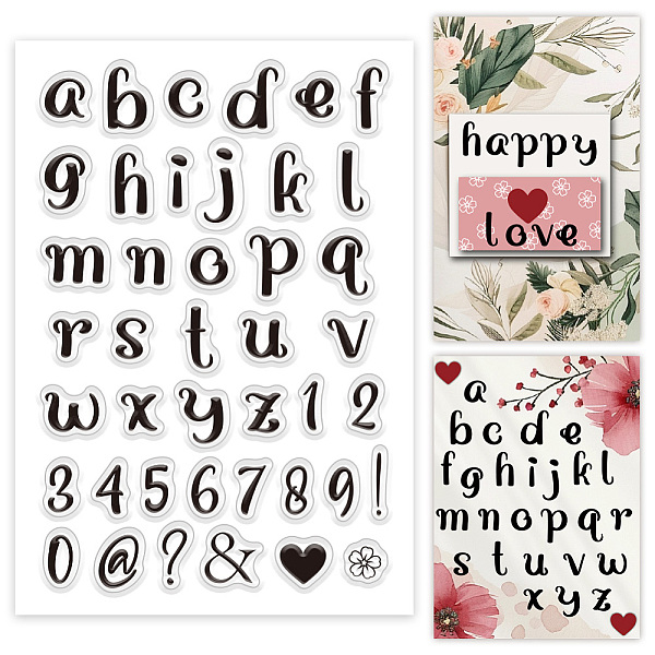 

PandaHall Custom Summer Theme PVC Plastic Clear Stamps, for DIY Scrapbooking, Photo Album Decorative, Cards Making, Letter, 160x110mm...