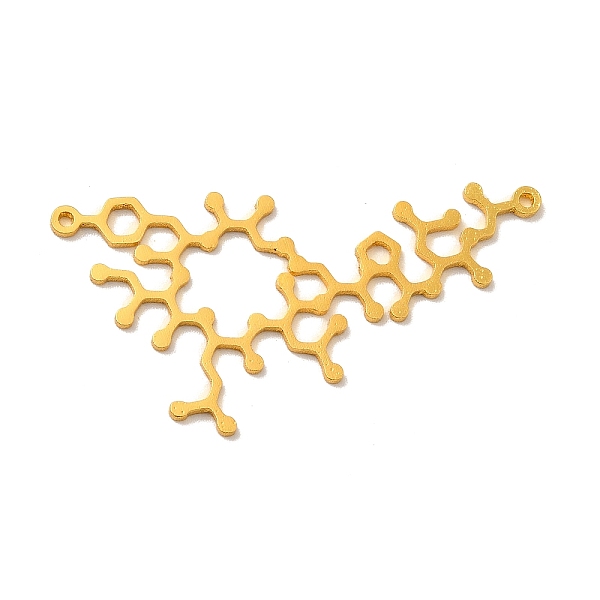 

PandaHall 201 Stainless Steel Pendants, Molecular Structure Charms, Golden, 25.5x42x1mm, Hole: 1mm 201 Stainless Steel Others