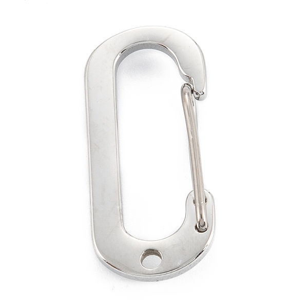 

PandaHall 304 Stainless Steel Keychain Clasp Findings, Stainless Steel Color, Num.0, 24.5x11.5x5mm 304 Stainless Steel Number