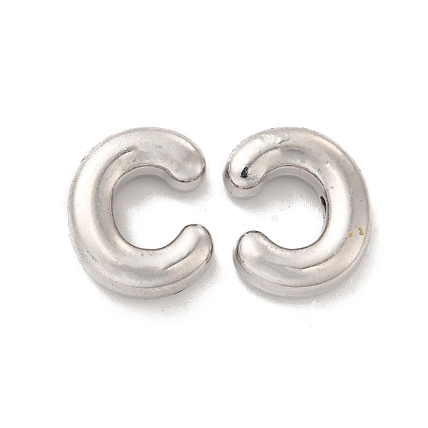 

PandaHall Alloy Beads, Long-Lasting Plated, Cadmium Free & Lead Free, Letter, Letter.C, 14x11.5x4.5mm, Hole: 2mm Alloy Letter C