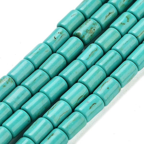 Synthetic Turquoise Beads Strands-image-TURQ-G120-4x6mm-13-en