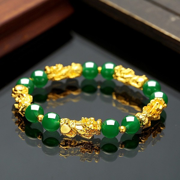 Glass Round Bead St… - image