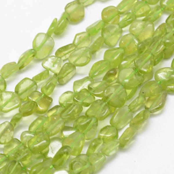 Natural Olive Quartz Beads Strands