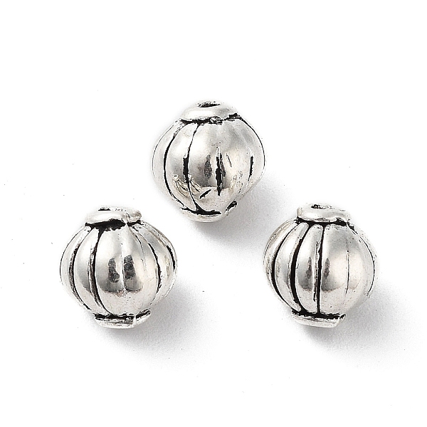 

PandaHall Tibetan Style Alloy Beads, Cadmium Free & Lead Free, Lantern, Antique Silver, 7x7mm, Hole: 1.2mm Alloy Lantern