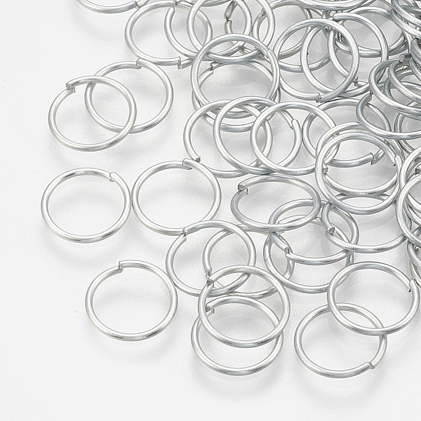 

PandaHall Iron Jump Rings, Open Jump Rings, Cadmium Free & Lead Free, Raw(Unplated), 21 Gauge, 4x0.7mm, Inner Diameter: 2.5mm, about...