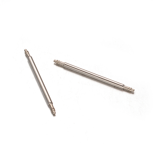 

PandaHall Stainless Steel Double Flanged Spring Bar Watch Strap Pins, Stainless Steel Color, 25x1.2mm Stainless Steel