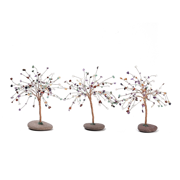 

PandaHall Natural Amethyst & Citrine & Green Aventurine & Red Aventurine & Lapis Lazuli & Quartz Crystal & Red Jasper Decoration, Healing...