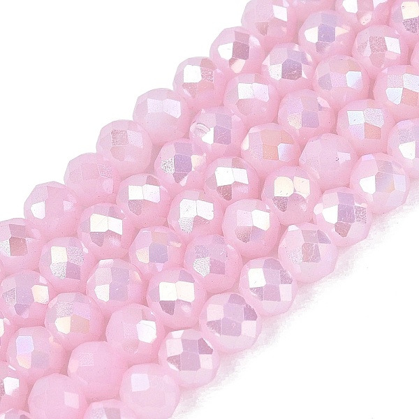 Brins de perles de verre électrolytiques