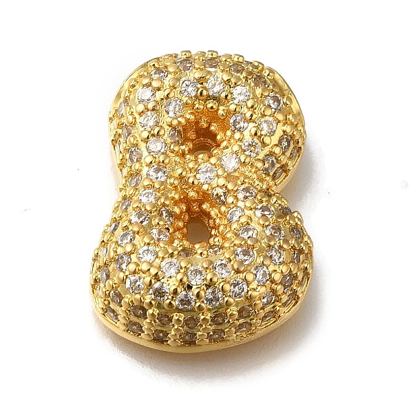 

PandaHall Brass with Cubic Zirconia Pendant, Letter B, Letter B, 22.5x16x7mm, Hole: 4mm Brass+Cubic Zirconia Letter B Clear