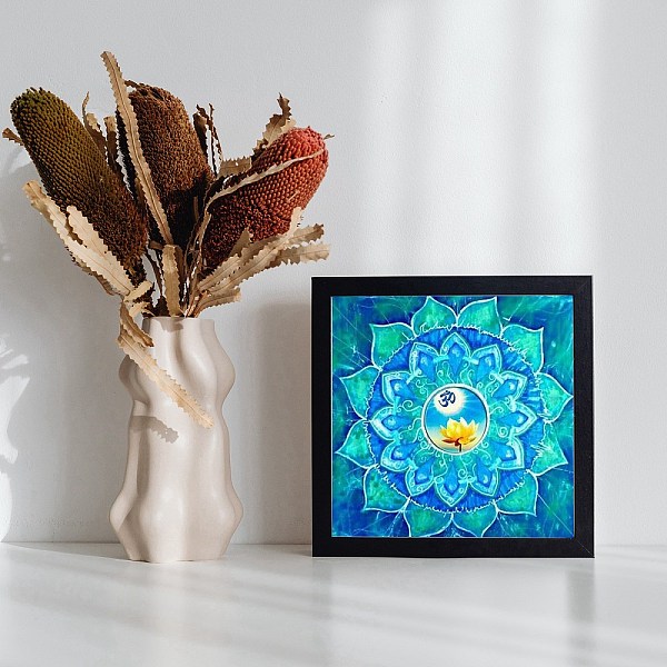 

PandaHall DIY 5D Diamond Painting Mandala Flower Full Drill Kits, Including Canvas Painting Cloth, Resin Rhinestones, Diamond Sticky Pen...