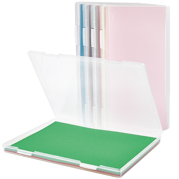 Transparent Plastic Packaging Boxes with Hinged Lid