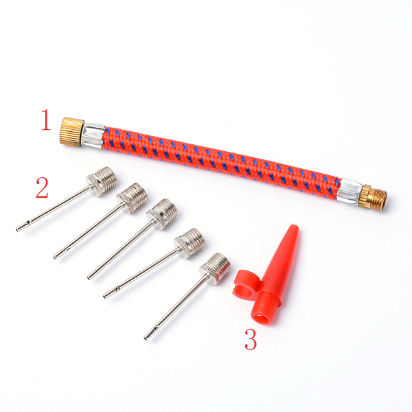 

PandaHall Plastic with Stainless Steel Inflator Accessories, Red, 3.8x0.8cm Stainless Steel Red