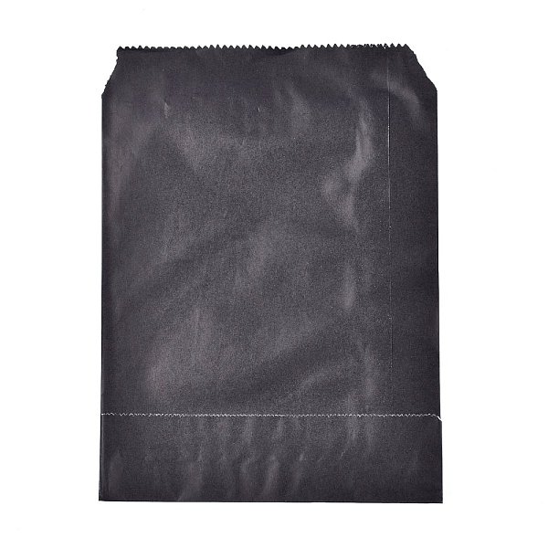 

PandaHall Eco-Friendly Kraft Paper Bags, Gift Bags, Shopping Bags, Rectangle, Black, 18x13x0.02cm Paper None Black