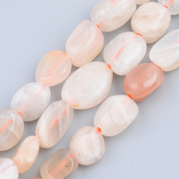 

PandaHall Natural Sunstone Beads Strands, Tumbled Stone, Nuggets, 5~13x5~10x3~8mm, Hole: 1mm, about 40~60pcs/strand, 14.57 inch~15.74 inch...