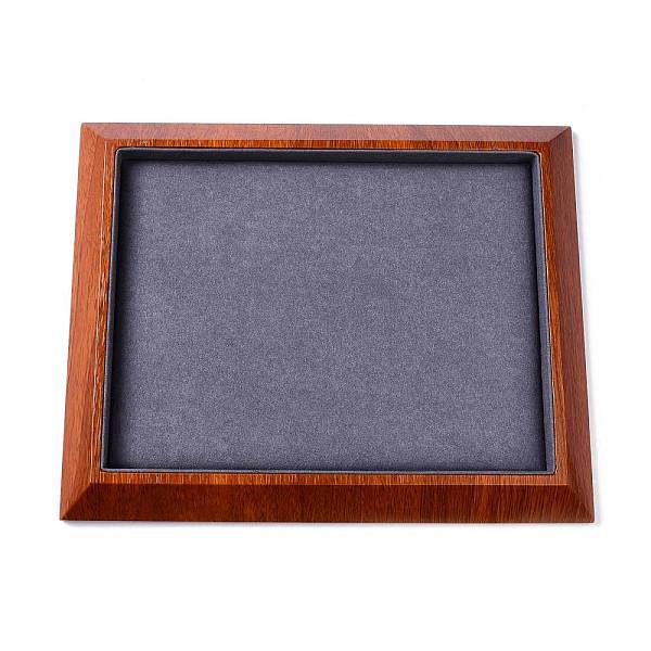 Rectangle Wood Pesentation Jewelry Bracelets Display Tray