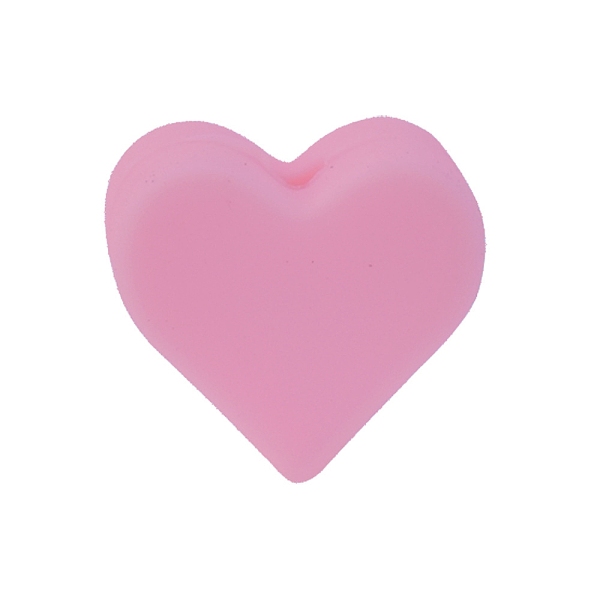

PandaHall Heart Food Grade Silicone Beads, Silicone Teething Beads, Flamingo, 14x14mm Silicone Heart Pink